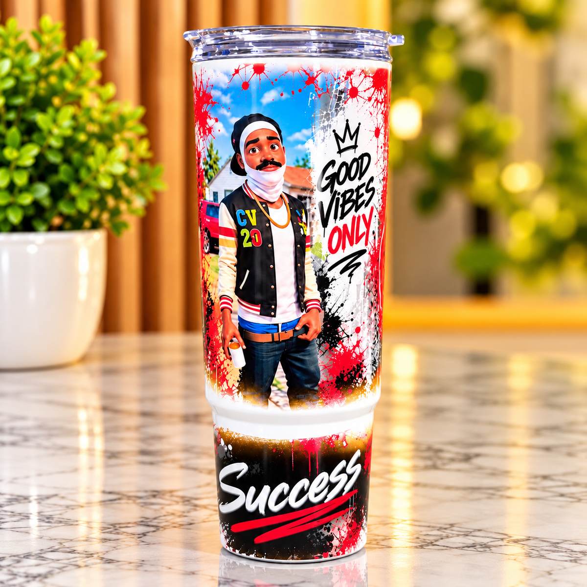 Custom 40 oz Tumbler – Personalized with Your Photo or Design